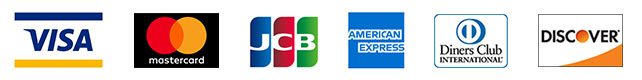 VISA マスターカード JCB アメックス ダイナース DISCOVER